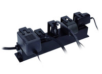 PLUGLOCK PLUGLOCK, 12 AMP POWER DISTRIBUTION STRIP (NO SURGE PROTECTION), 5 SPACED OUTLETS, BRACKETS